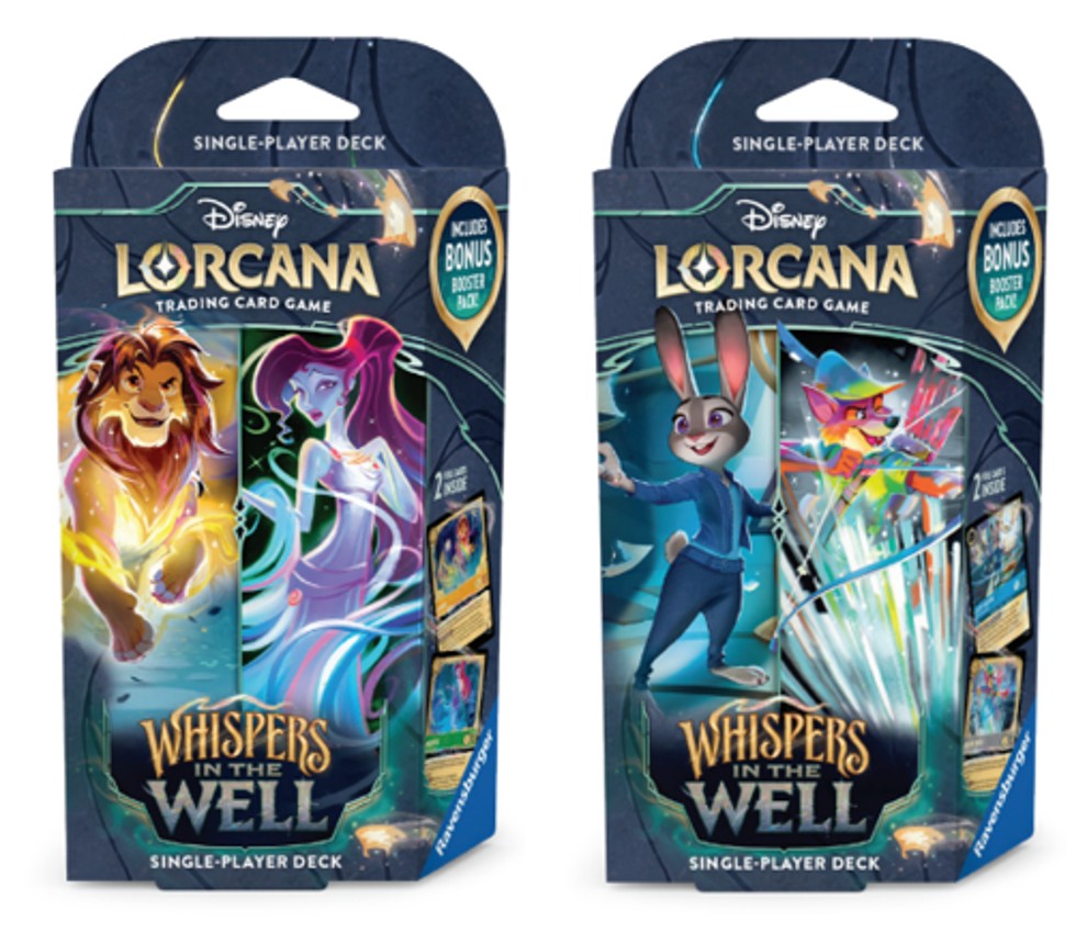 Starter Set 10 - Whispers in the Well | Disney Lorcana by Ravensburger ENGLISH Starter Deck