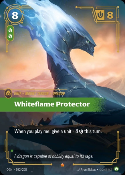 （繁中）OGN-082/298 - Whiteflame Protector 白燄衛龍