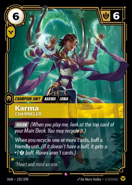 OGN-235/298 - Karma, Channeler（繁中）