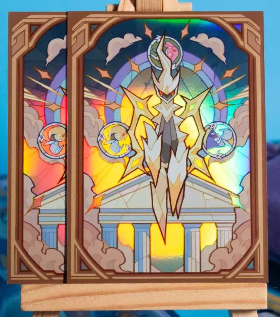 [Sleeves] Pokemon Arceus (Laser Gloss)