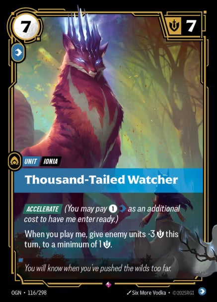 （繁中）OGN-116/298 - Thousand-Tailed Watcher 千尾守望者