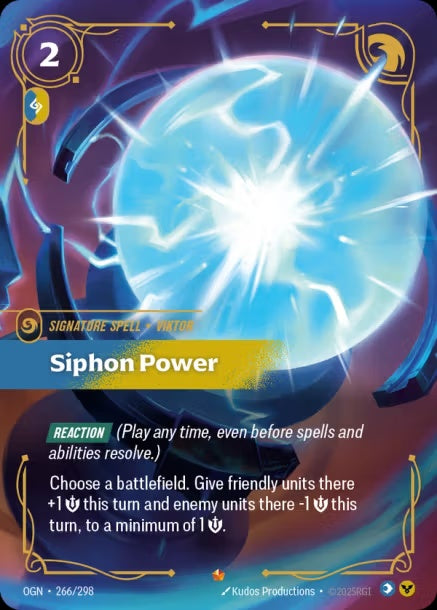 OGN-266/298 - Siphon Power（繁中）