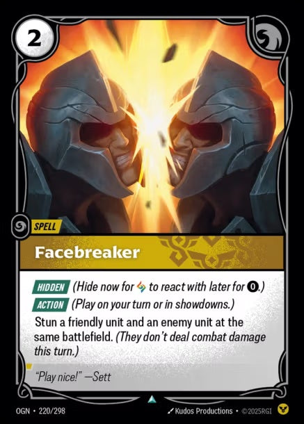 OGN-220/298 - Facebreaker（繁中）