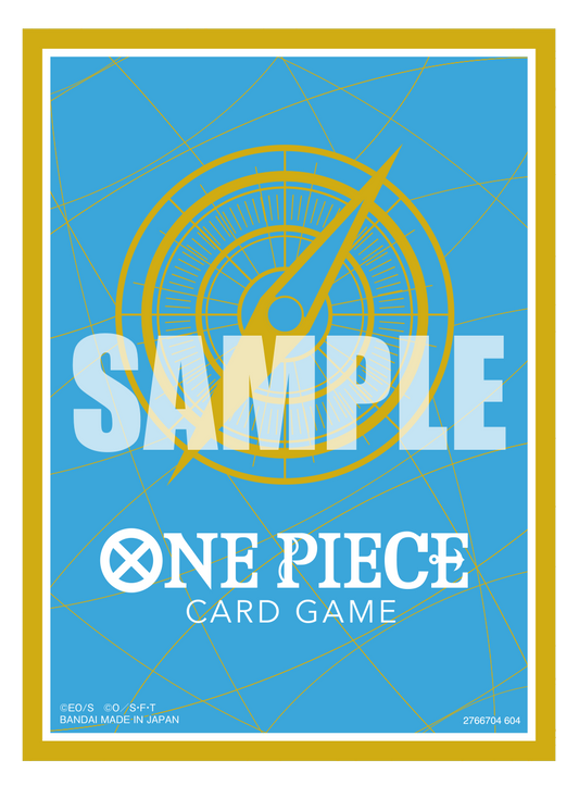 [Sleeves] ONE PIECE CARD GAME Limited Card Sleeve -Standard Blue Gold-