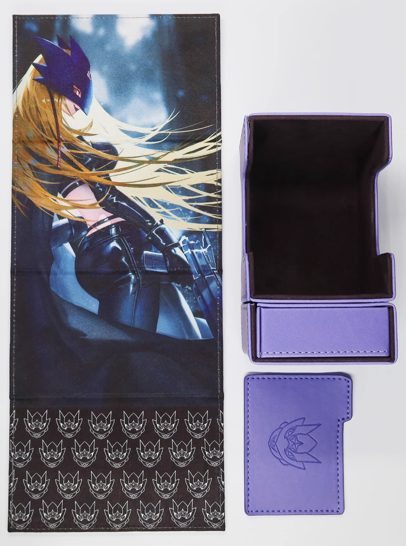 [Deck Box] Beelstarmon Leather Deck Box Digimon