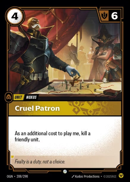 OGN-208/298 - Cruel Patron（繁中）