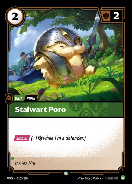 OGN-052/298 - Stalwart Poro（繁中）