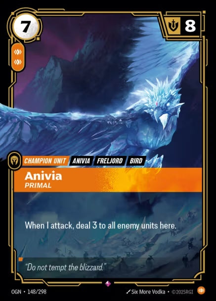 （繁中）OGN-148/298 - Anivia, Primal 艾妮維亞-原始