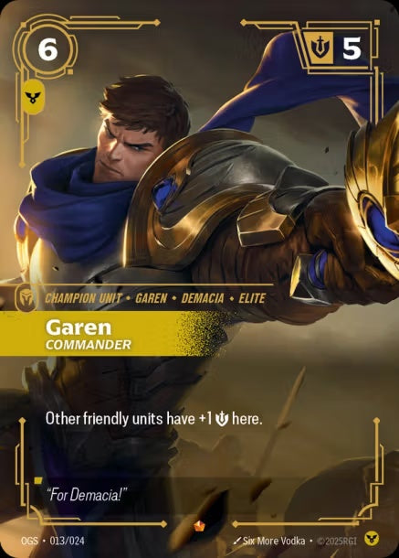 OGS-013/024 - Garen, Commander（繁中）