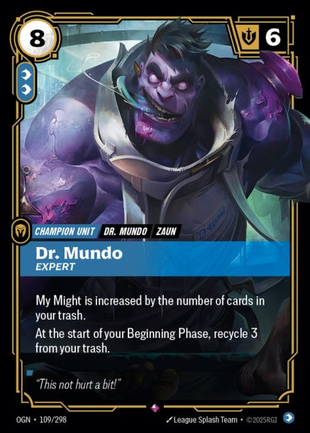 OGN-109/298 - Dr. Mundo, Expert（繁中）