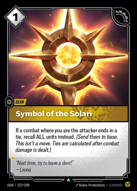 OGN-227/298 - Symbol of the Solari（繁中）