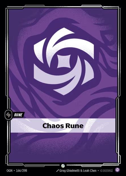OGN-166/298 - Chaos Rune（繁中）