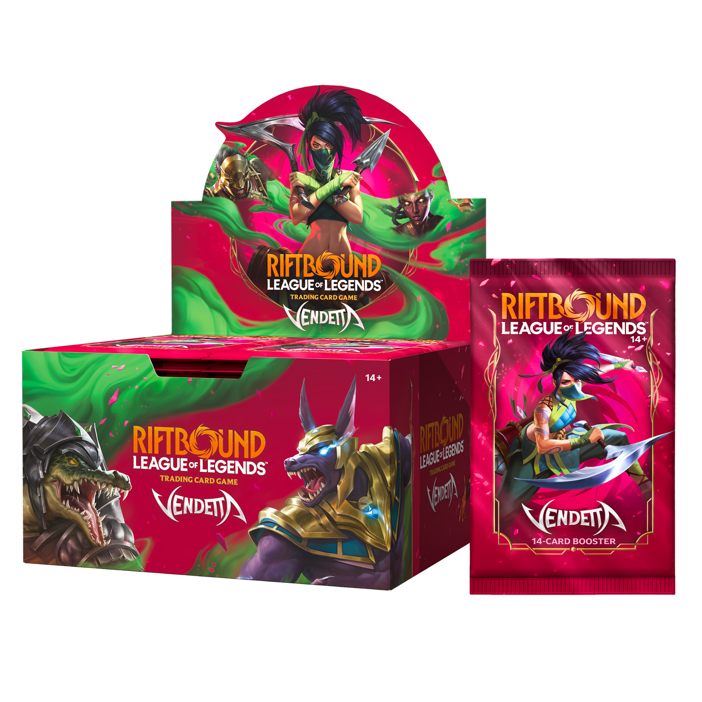 [Pre-order] Set 4 - Vendetta | 符文戰場 Riftbound English Booster Box & Case