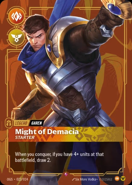 （繁中）OGS-023/024 - Might of Demacia - Starter