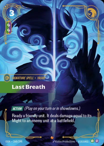 OGN-260/298 - Last Breath（繁中）