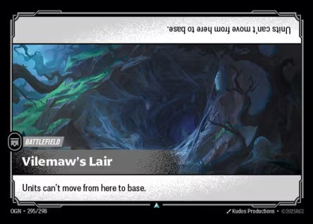 OGN-295/298 - Vilemaw's Lair（繁中）