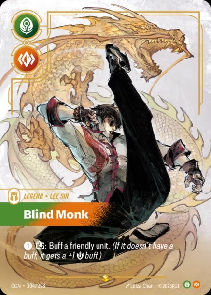 OGN-304/298 - Blind Monk（繁中）