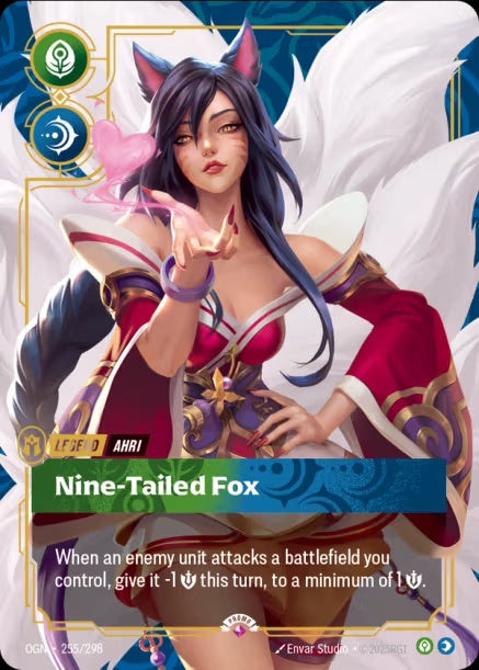 OGN-255/298 - Nine-Tailed Fox（繁中）