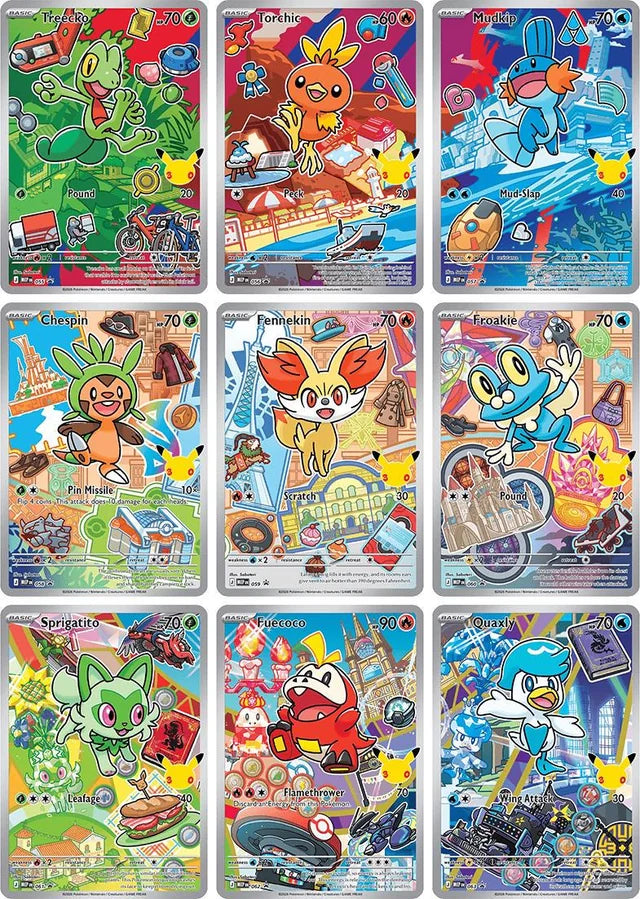 [Pre-order]English Pokemon 美版 Pokémon TCG: First Partner Illustration Collection—Series 3