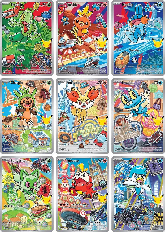 [Pre-order]English Pokemon 美版 Pokémon TCG: First Partner Illustration Collection—Series 3