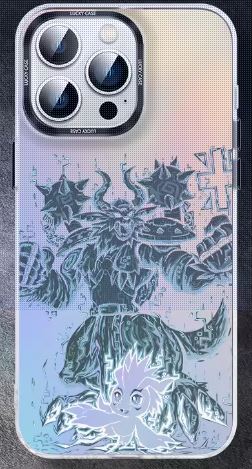 [Misc] Digimon 01 iPhone Phone Case Laser style