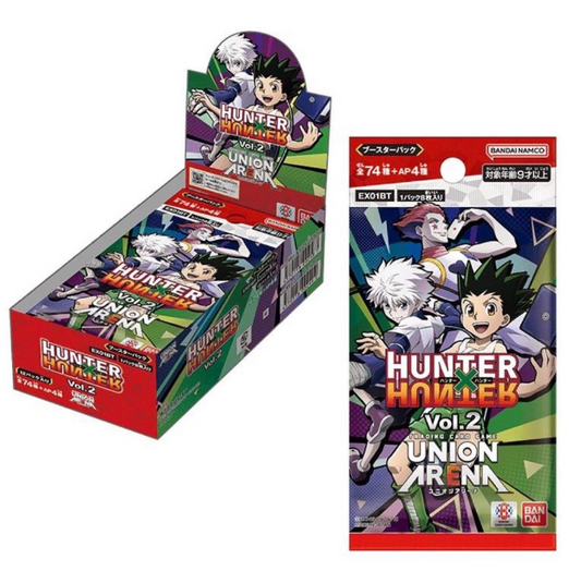 [Booster Box] Union Arena - Hunter X Hunter Vol 2 EX01