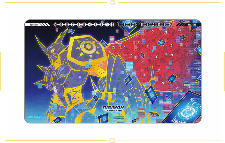 [PB-21] - Omnimon Playmat (Digimon CARD GAME Tamer's Evolution Box - Rise of Digimon)
