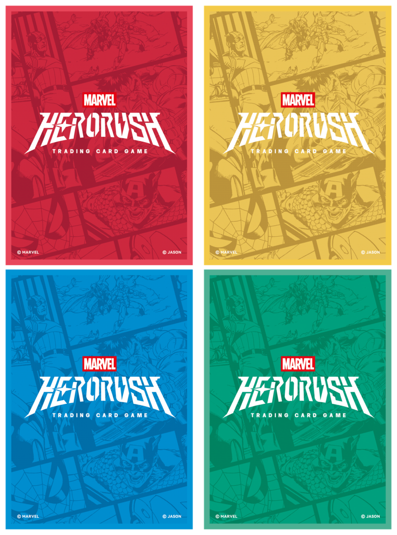[Pre-Order] [Sleeves] MARVEL TCG HERO RUSH Card Sleeves 01~04