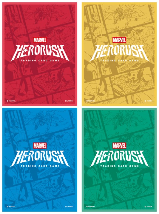 [Pre-Order] [Sleeves] MARVEL TCG HERO RUSH Card Sleeves 01~04