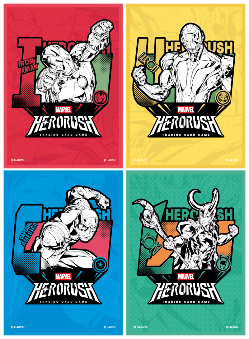 [Pre-Order] [Sleeves] MARVEL TCG HERO RUSH Card Sleeves 05~08