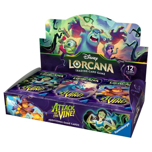 [Pre-order] Set 13 -  Attack of the Vine! | Disney Lorcana by Ravensburger ENGLISH Booster Pack Box Case