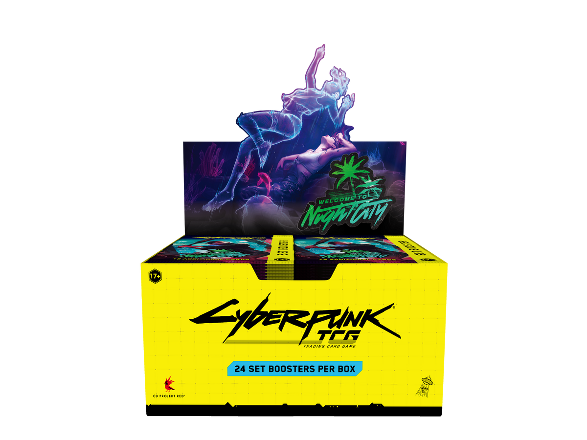 Set 1 - Welcome to Night City | Cyberpunk 電馭叛客 English Booster Box & Case