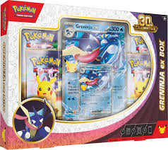 [Pre-order]English Pokemon 美版 Pokémon TCG: 30th Celebration Greninja ex Box