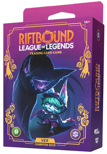 [Pre-Order] Set 3 - Unleashed (Vex) | 符文戰場 Riftbound English Deck
