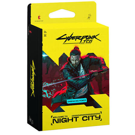 [Pre-order] Set 1 - Welcome to Night City (BETA) - Embracing Power | Cyberpunk 電馭叛客 English Starter Deck