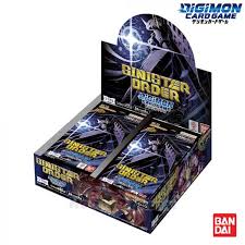 [EX-10] Digimon Card Game Extra Booster Box SINISTER ORDER [EX-10] 數碼暴龍咭牌遊戲 主題咭包 第十彈 SINISTER ORDER