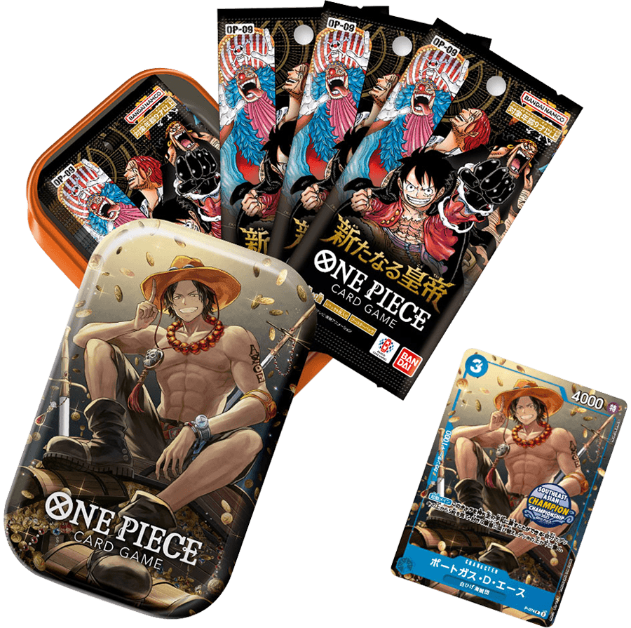 (Pre-Order) [ASIA EXCLUSIVE] ONE PIECE CARD GAME [OP-09] Mini-Tin 海賊王咭牌遊戲 OP-09 迷你鐵盒套裝 [亞洲地區限定產品]