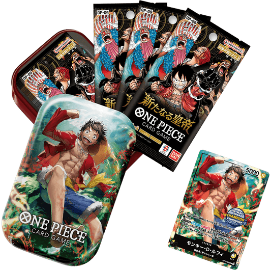 (Pre-Order) [ASIA EXCLUSIVE] ONE PIECE CARD GAME [OP-09] Mini-Tin 海賊王咭牌遊戲 OP-09 迷你鐵盒套裝 [亞洲地區限定產品]