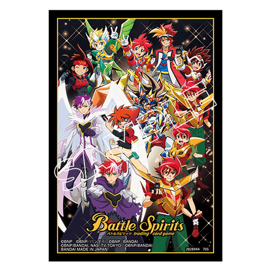 [Pre-Order] [Sleeves] Battle Spirits Official Sleeve EX All-Star Heroes BCG Fest 25-26 Bandai Fest