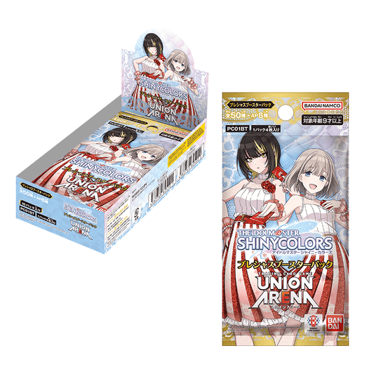 【PC01BT】UNION ARENA Precious Booster Pack THE IDOLM@STER SHINY COLORSUNION ARENA  [PC01BT] 珍藏補充包 偶像大師 閃耀色彩