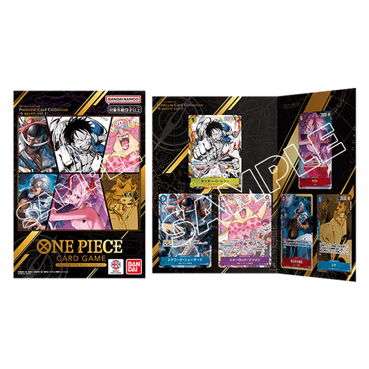 [Pre-Order] [File] ONE PIECE CARD GAME Premium Card Collection -6 assort vol.1- JP BCG Fest 25-26 Bandai Fest
