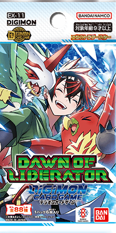 [EX-11] DIGIMON CARD GAME EXTRA BOOSTER DAWN OF LIBERATOR  [EX11] 數碼暴龍咭牌遊戲 額外補充包 第十一彈 界放者黎明 SEALED BOOSTER BOX / CASE / PACK