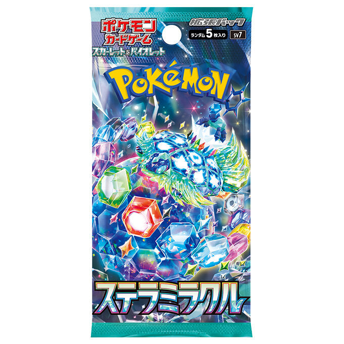 [SV7] Pokemon Stellar Miracle (JP) SEALED BOOSTER BOX / CASE  [SV7]  寵物小精靈「星晶奇跡」(JP) 卡盒 / 完箱