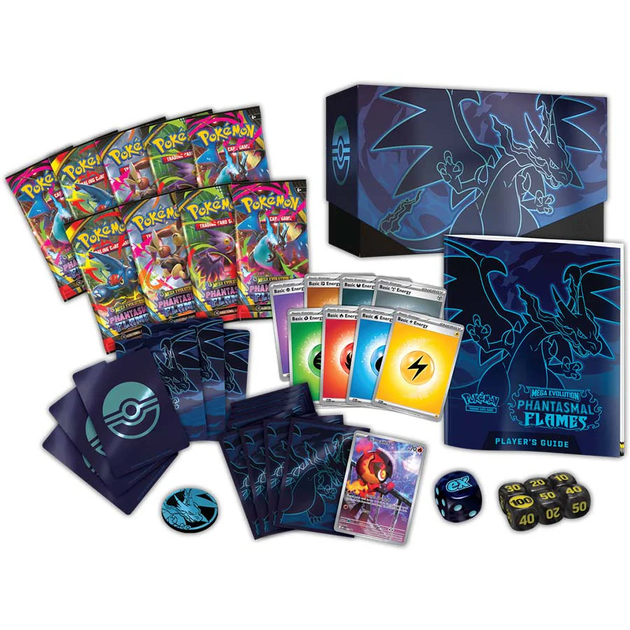 [Pre-order] English Pokemon 美版 ME02 Phantasmal Flames Elite Trainer Box