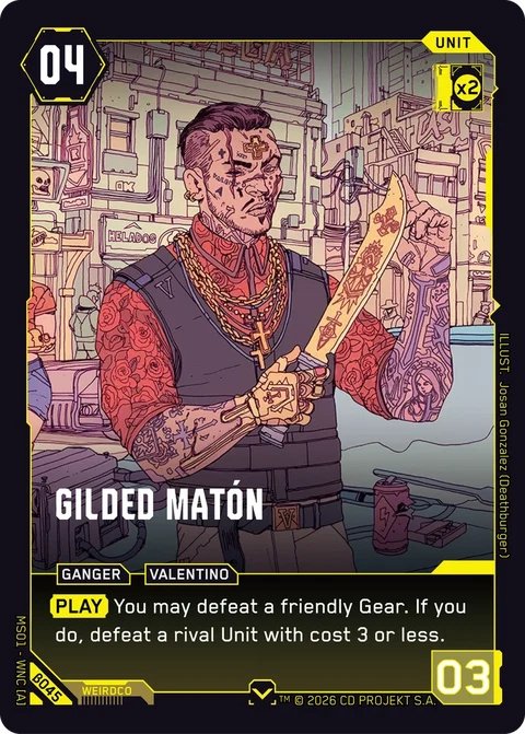 MS01-B045 Gilded Matón