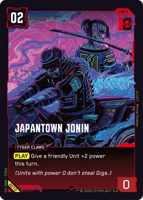 MS01-B010 Japantown Jonin