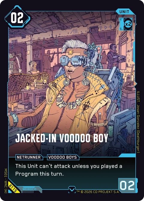 MS01-B115 Jacked-In Voodoo Boy