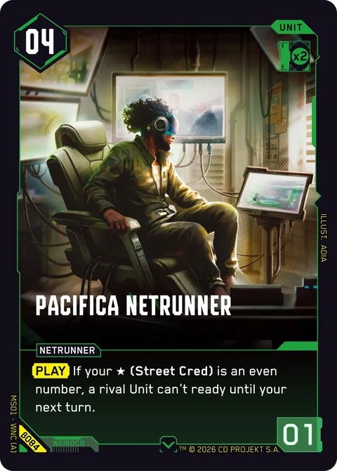 MS01-B084 Pacifica Netrunner