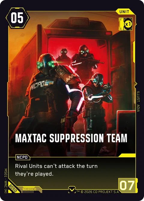 MS01-B050 MaxTac Suppression Team