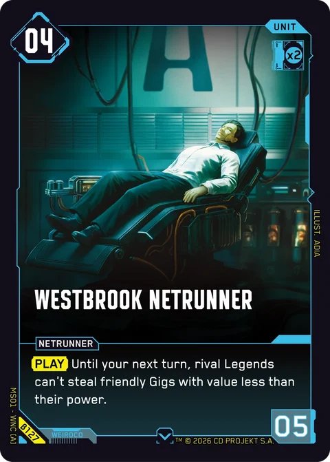 MS01-B127 Westbrook Netrunner